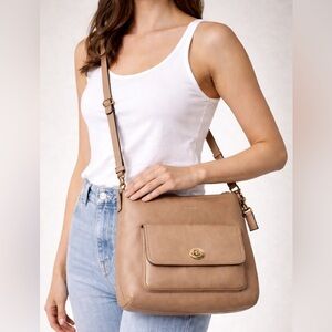 Coach Courtenay Legacy Leather Shoulder Bag Hobo Crossbody  22381 (76)